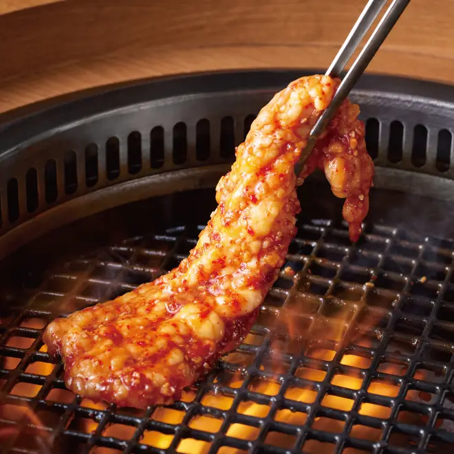 【名物】韓式ヤンニョムだれ壺漬け一本シマチョウの美味しい焼き方(1)